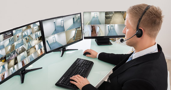 Commercial CCTV system control